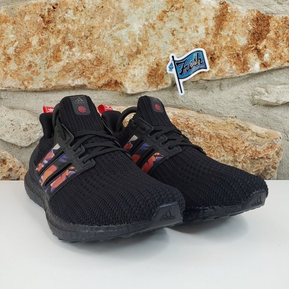 adidas Other - Adidas Ultraboost 4.0 DNA Trail Running Shoes Mens Size 8.5 Black Red GZ7603 New